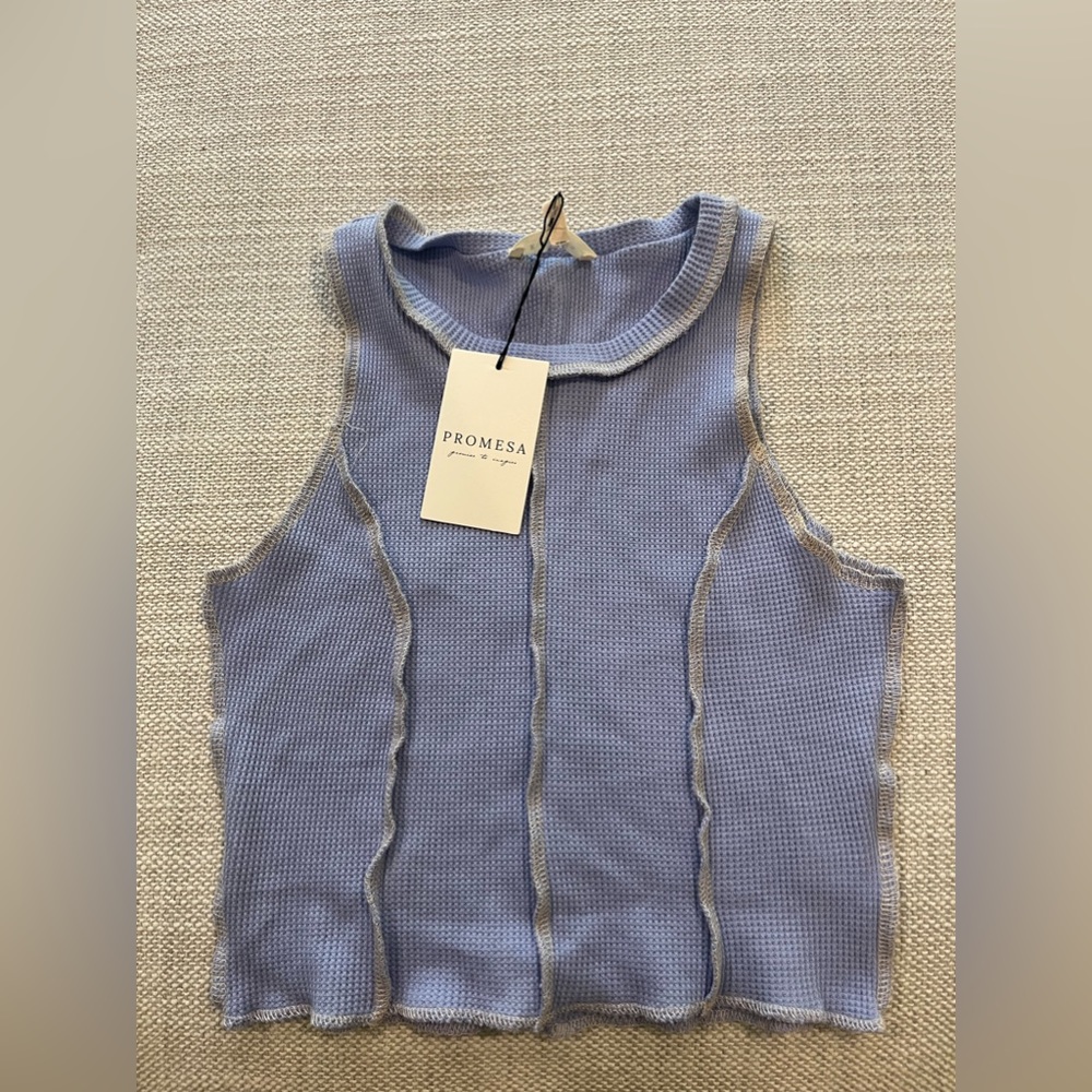 Lilac Cropped tank top size Small